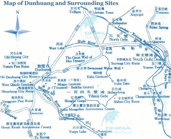http://www.chinatouristmaps.com/assets/images/travelmapfg/Map-of-Dunhuang-and-Surrounding-Sites.jpg